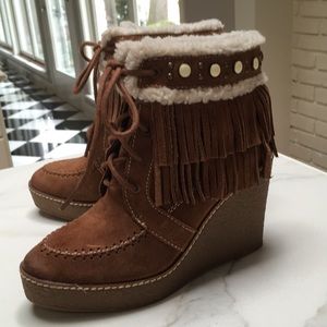Sam Edelman wedge booties